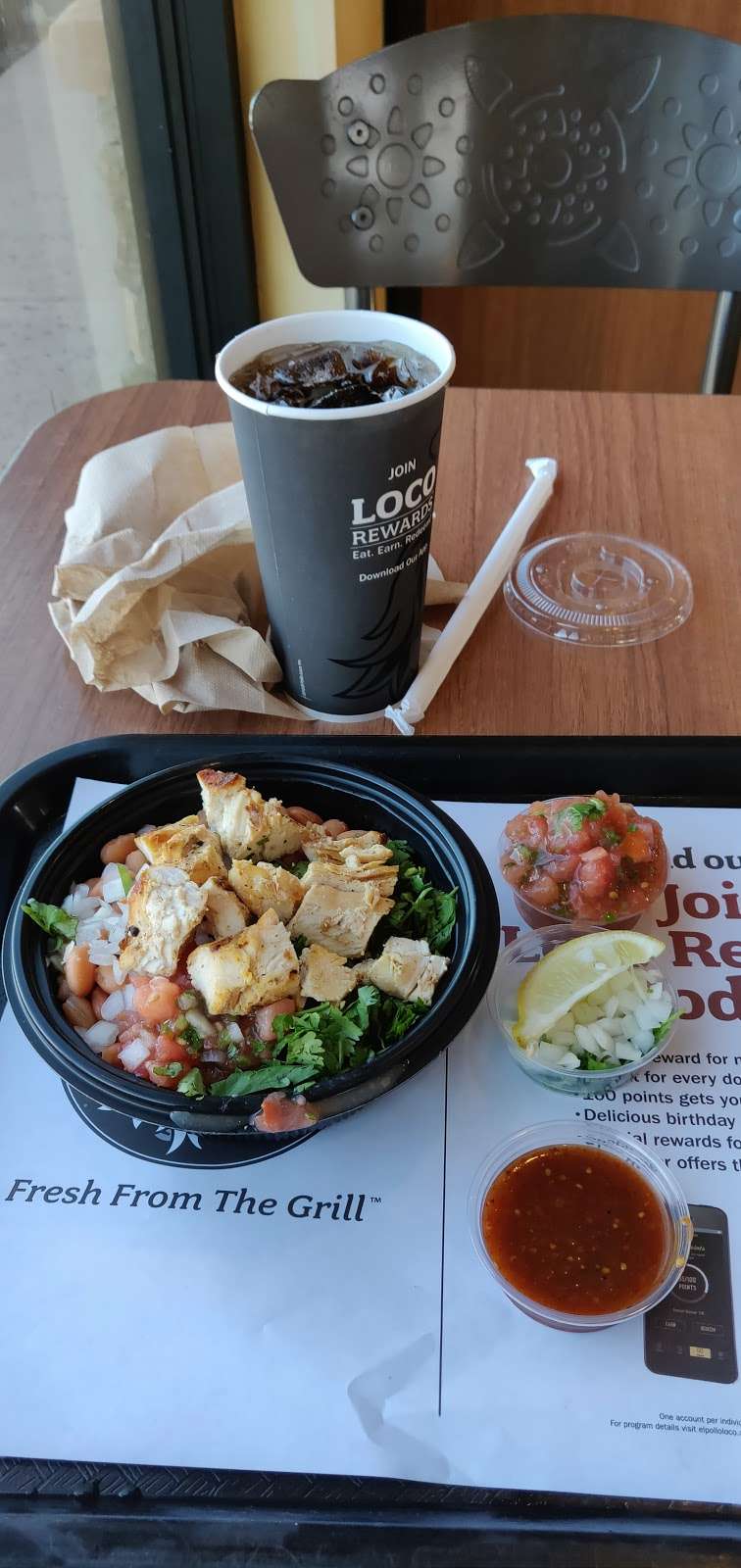 El Pollo Loco | 1126 E 19th St, Upland, CA 91784, USA | Phone: (909) 579-0500