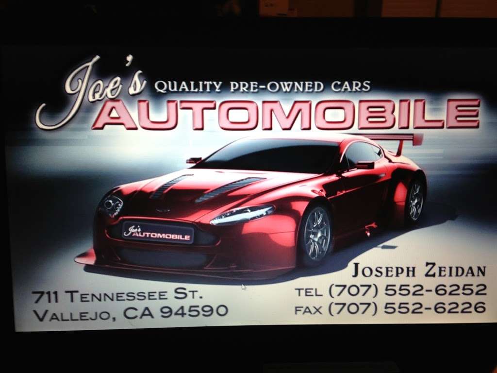 JOES AUTOMOBILE | 711 Tennessee St, Vallejo, CA 94590, USA | Phone: (707) 552-6252