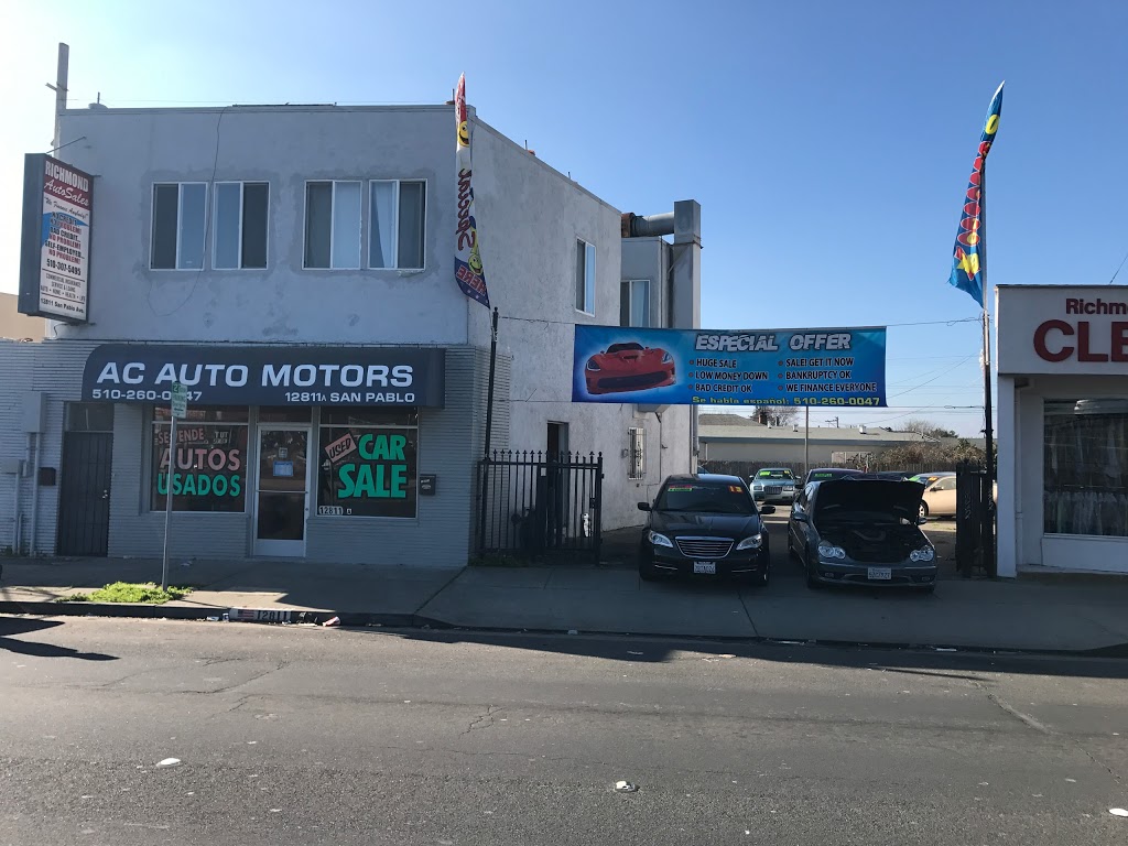 Ac Auto Motors | 12811 San Pablo Ave, Richmond, CA 94805, USA | Phone: (510) 260-0047