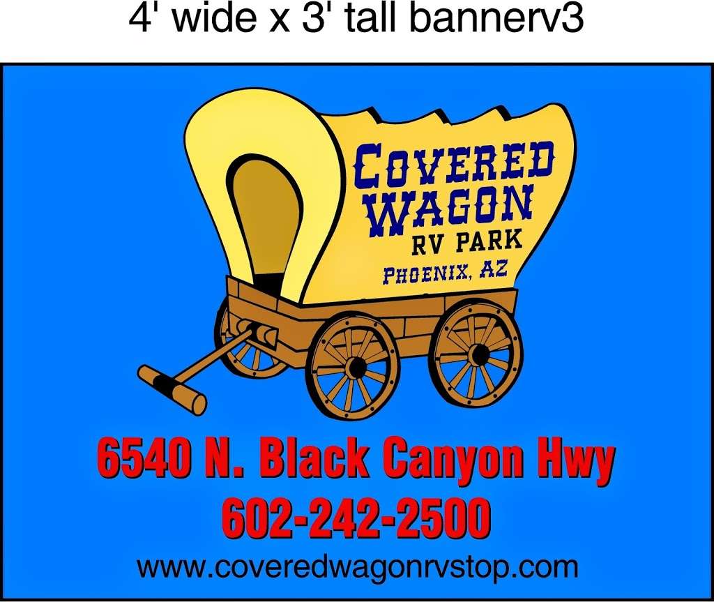 Covered Wagon RV Park | 6540 N Black Canyon Hwy # 53, Phoenix, AZ 85017, USA | Phone: (602) 242-2500