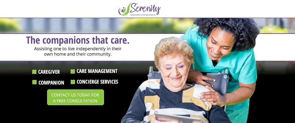 Serenity Specialty Companions. LLC | 411 S Manchester Ave #108, Media, PA 19063, USA | Phone: (215) 901-9701