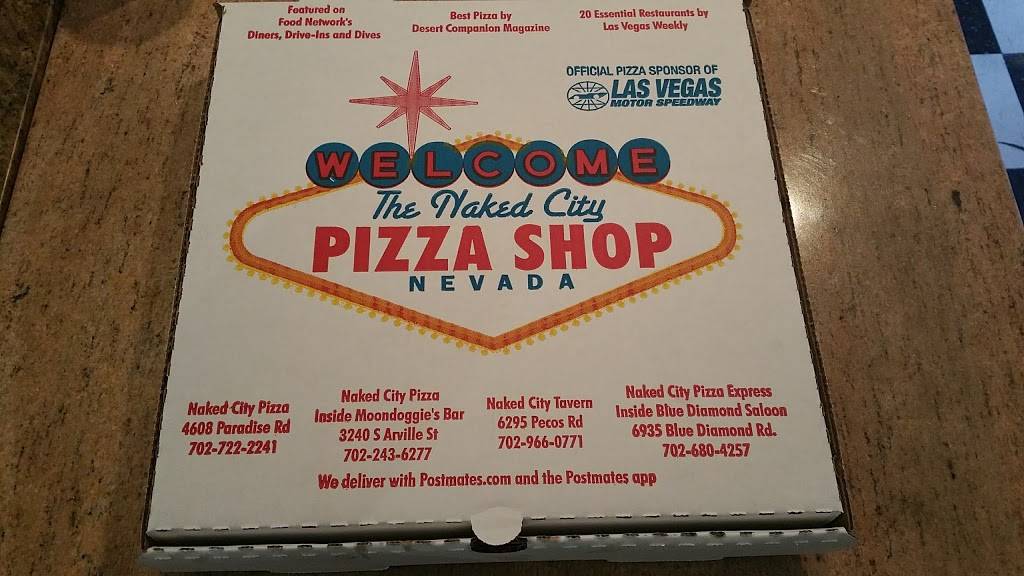 Naked City Pizza Shop | 3240 S Arville St, Las Vegas, NV 89102, USA | Phone: (702) 243-6277