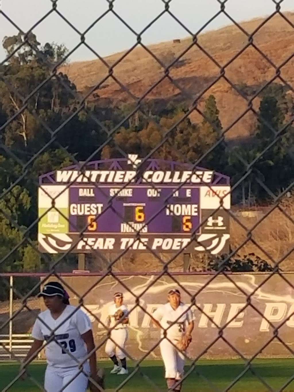 Whittier College Softball field | 7208 Canyon Dr, Whittier, CA 90602