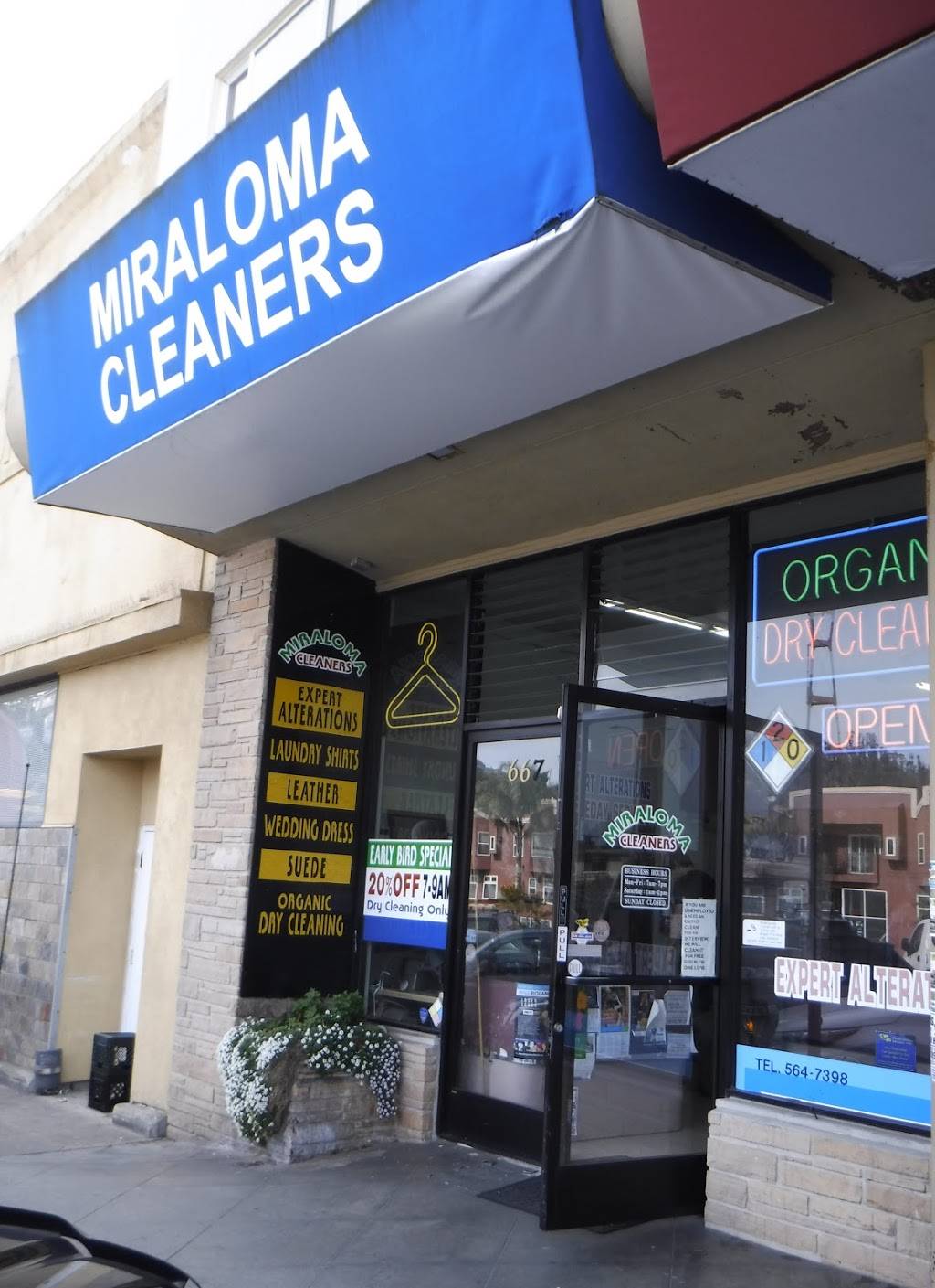 Miraloma Cleaners | 667 Portola Dr, San Francisco, CA 94127, USA | Phone: (415) 564-7398