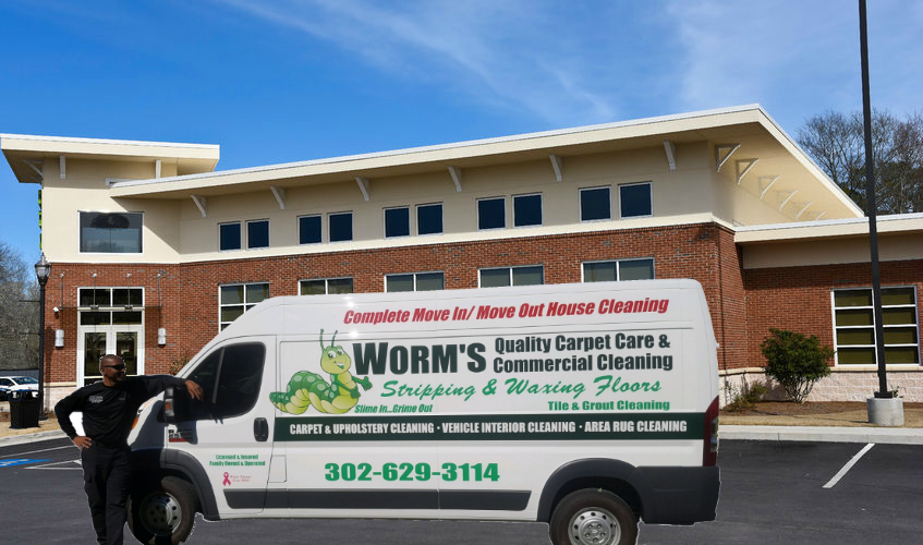 Worms Quality Carpet Care and Commercial Cleaning, LLC | 21729 Maple Dr, Seaford, DE 19973, USA | Phone: (302) 629-3114