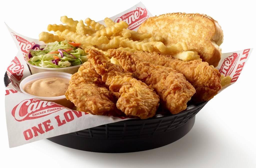 Raising Canes Chicken Fingers | 10500 Sullivan Rd, Baton Rouge, LA 70818, USA | Phone: (225) 261-6446