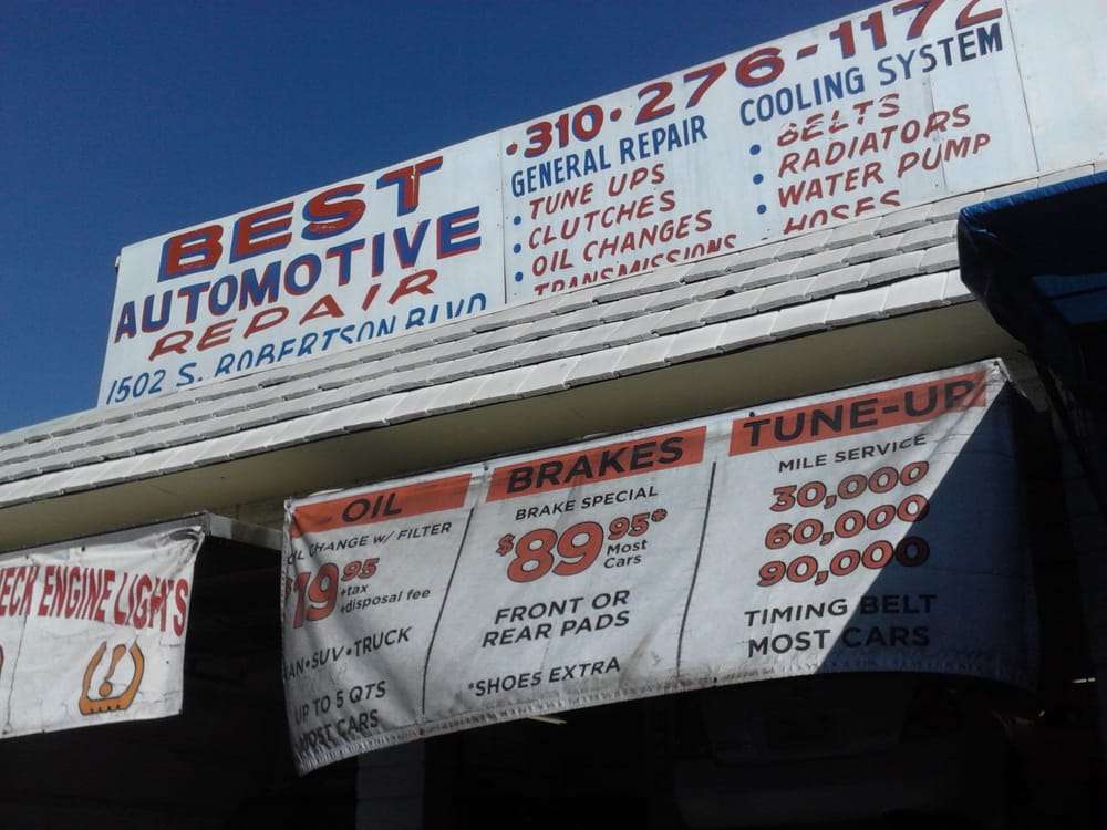 Best Automotive Repair - Los Angeles | 1502 S Robertson Blvd, Los Angeles, CA 90035, USA | Phone: (310) 276-1172