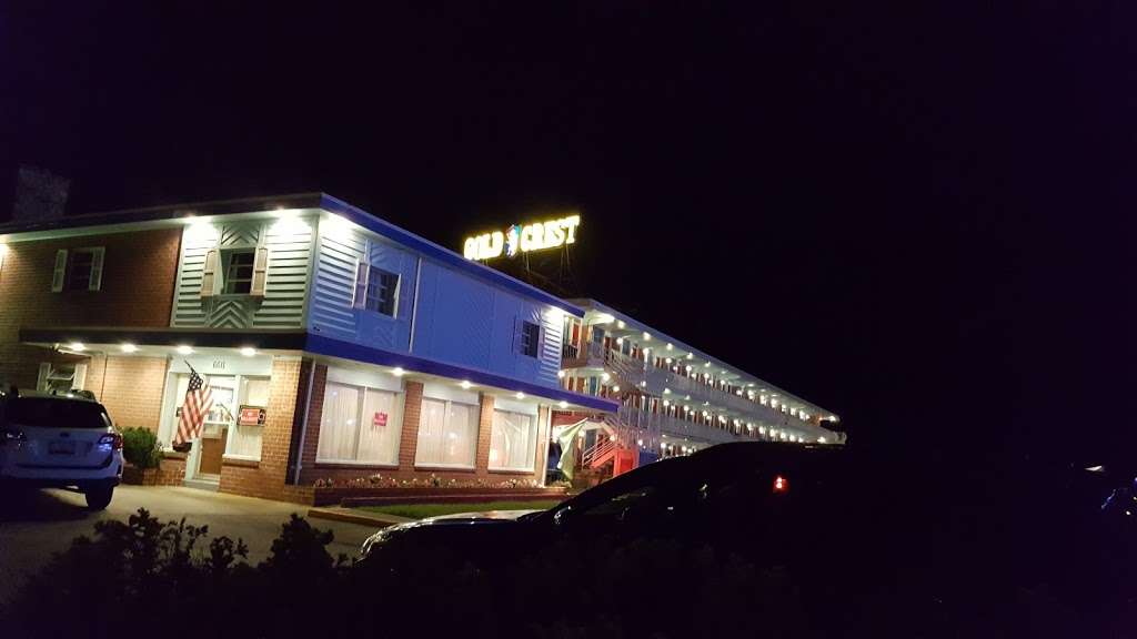 Gold Crest Motel | 6611 Atlantic Ave, Wildwood Crest, NJ 08260, USA | Phone: (800) 641-7674