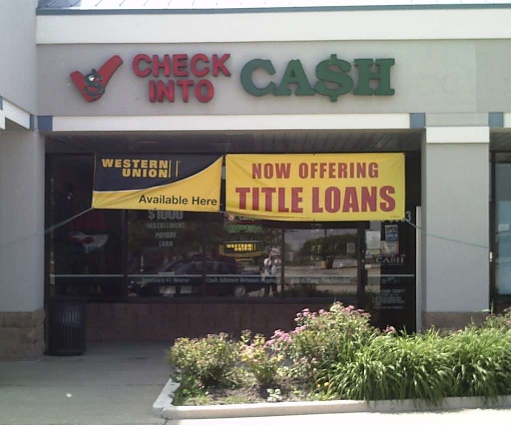 Check Into Cash | 702 E Rollins Rd, Round Lake Beach, IL 60073, USA | Phone: (847) 546-8303