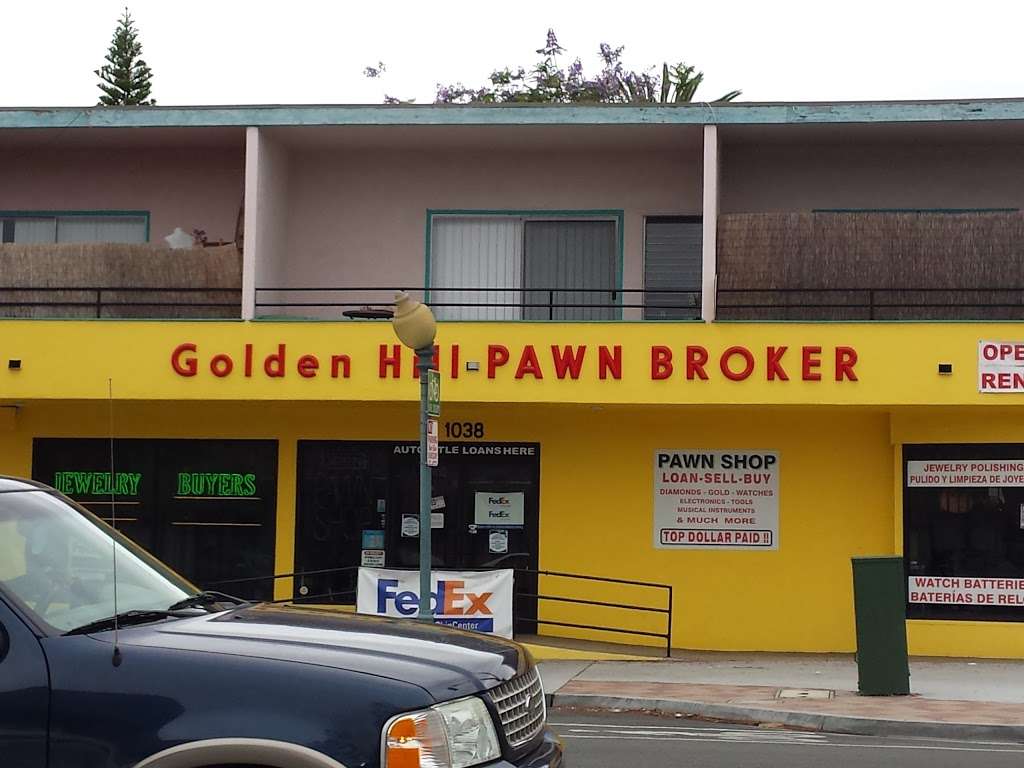Golden Hill Jewelry and Loan | 1038 25th St, San Diego, CA 92102 | Phone: (619) 234-5388