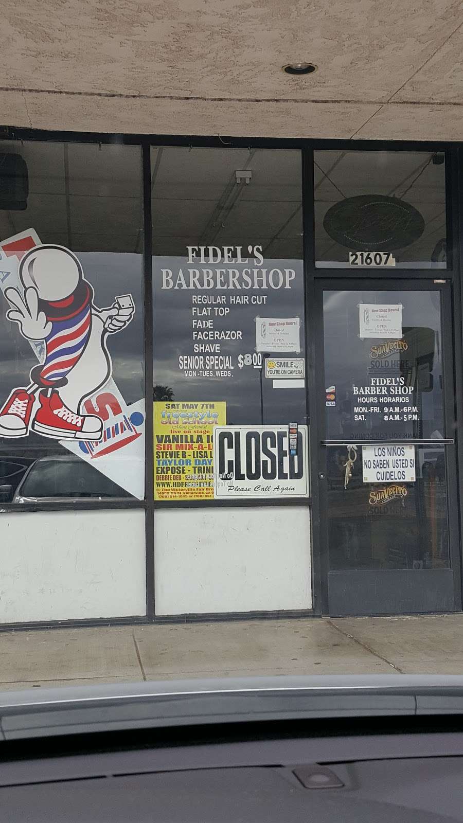 Fidel Barber Shop | 21607 Yucca Loma Rd, Apple Valley, CA 92307, USA | Phone: (760) 961-0643