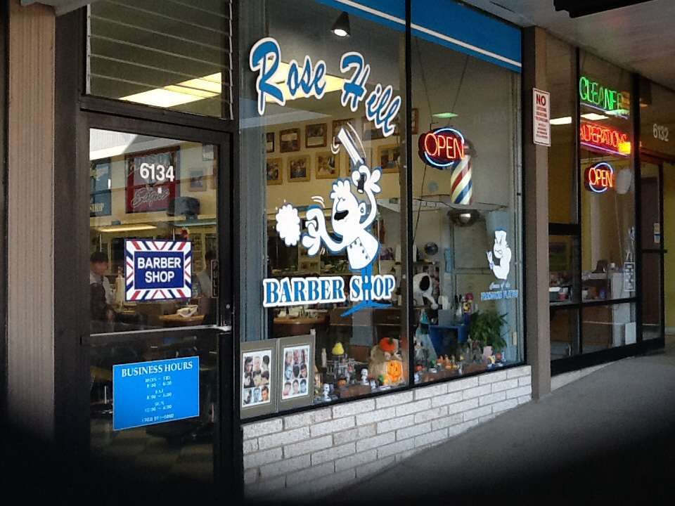 Rose hill barber shop | 6134 Rose Hill Dr, Alexandria, VA 22310, USA | Phone: (703) 971-5860