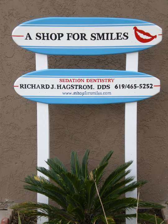 A Shop For Smiles - Richard J Hagstrom DDS | 8923 La Mesa Blvd, La Mesa, CA 91942, USA | Phone: (619) 465-5252