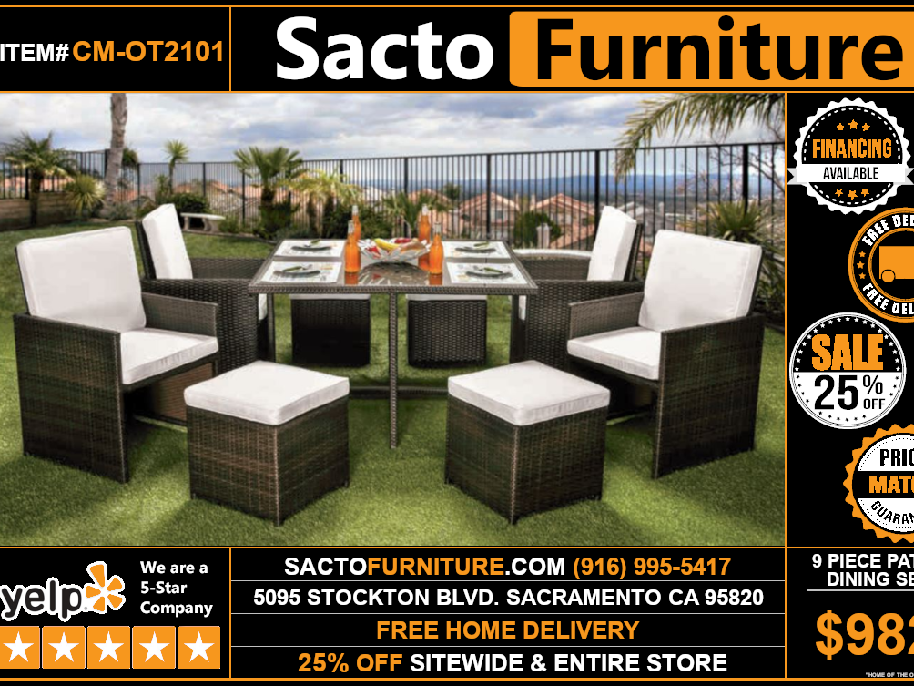 Sacto Furniture | 5095 Stockton Blvd, Sacramento, CA 95820 | Phone: (916) 995-5417