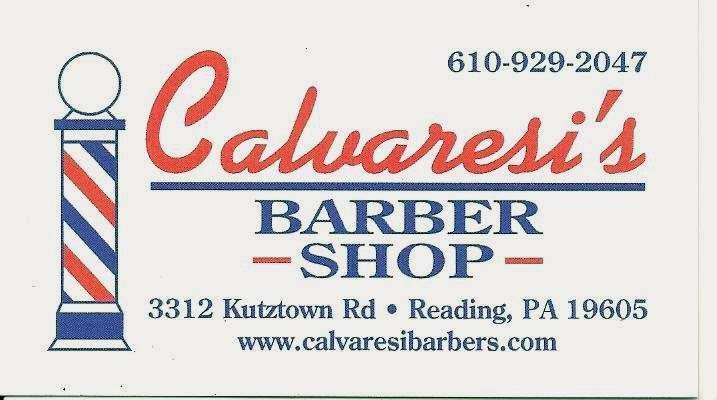 Calvaresis Barber Shop | 3312 Kutztown Rd, Reading, PA 19605, USA | Phone: (610) 929-2047