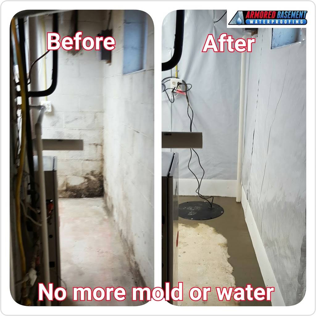 Armored Basement Waterproofing | 9942 Bird River Rd, Baltimore, MD 21220, USA | Phone: (443) 949-3180