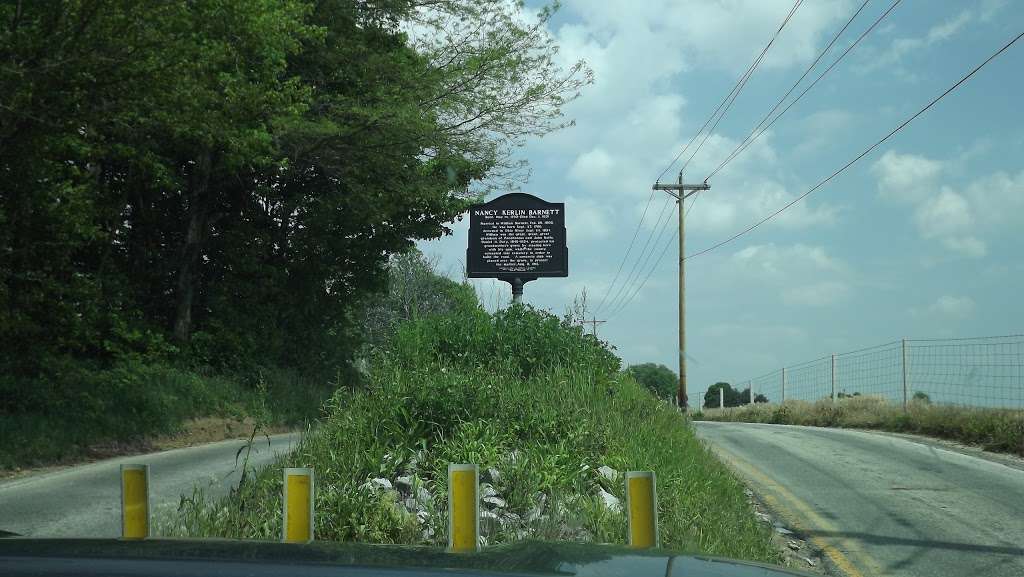Grave In The Middle Of The Road | 6844 E 400 S, Franklin, IN 46131, USA