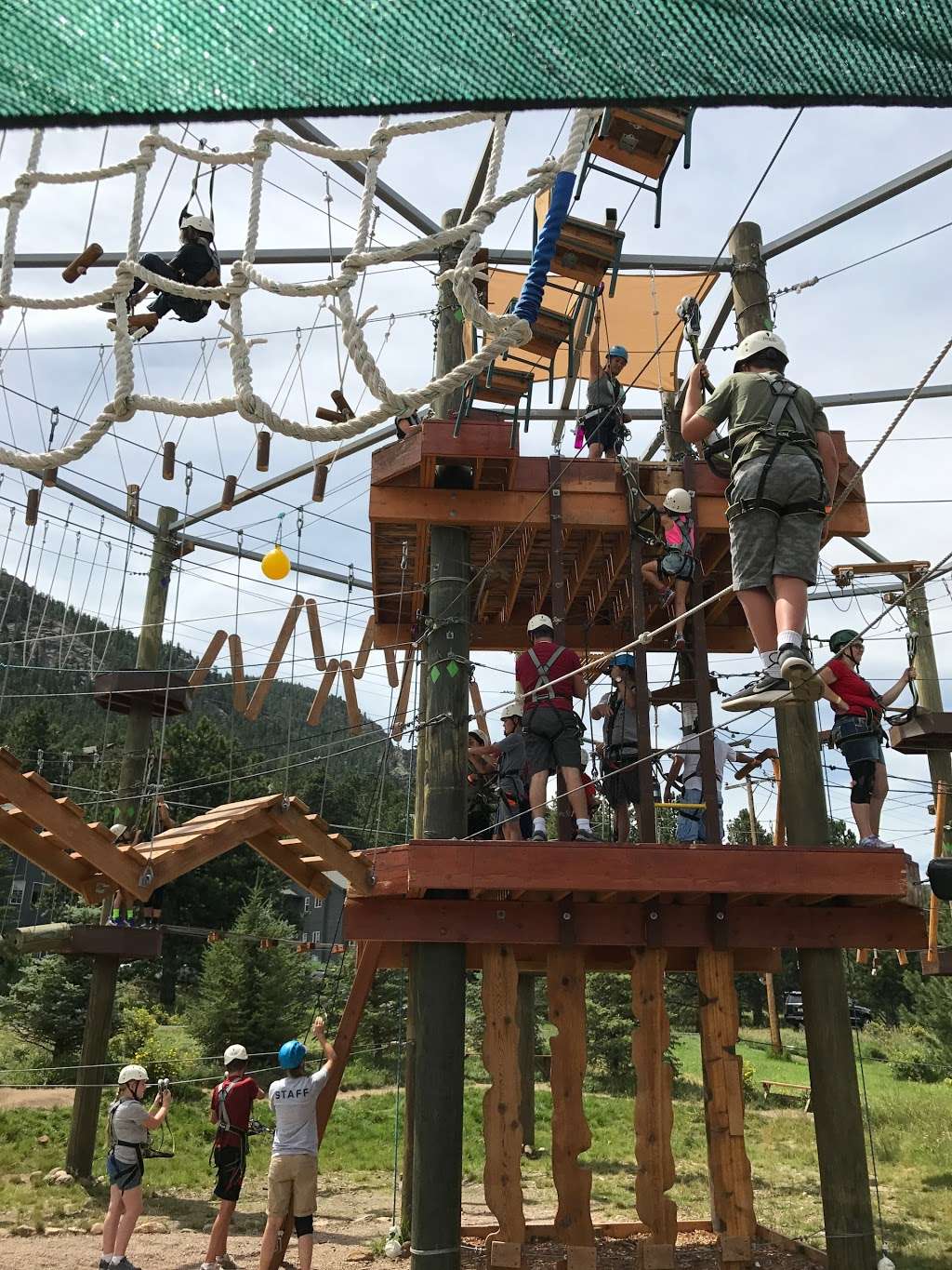 Open Air Adventure Park | 490 Prospect Village Dr, Estes Park, CO 80517, USA | Phone: (970) 586-3066