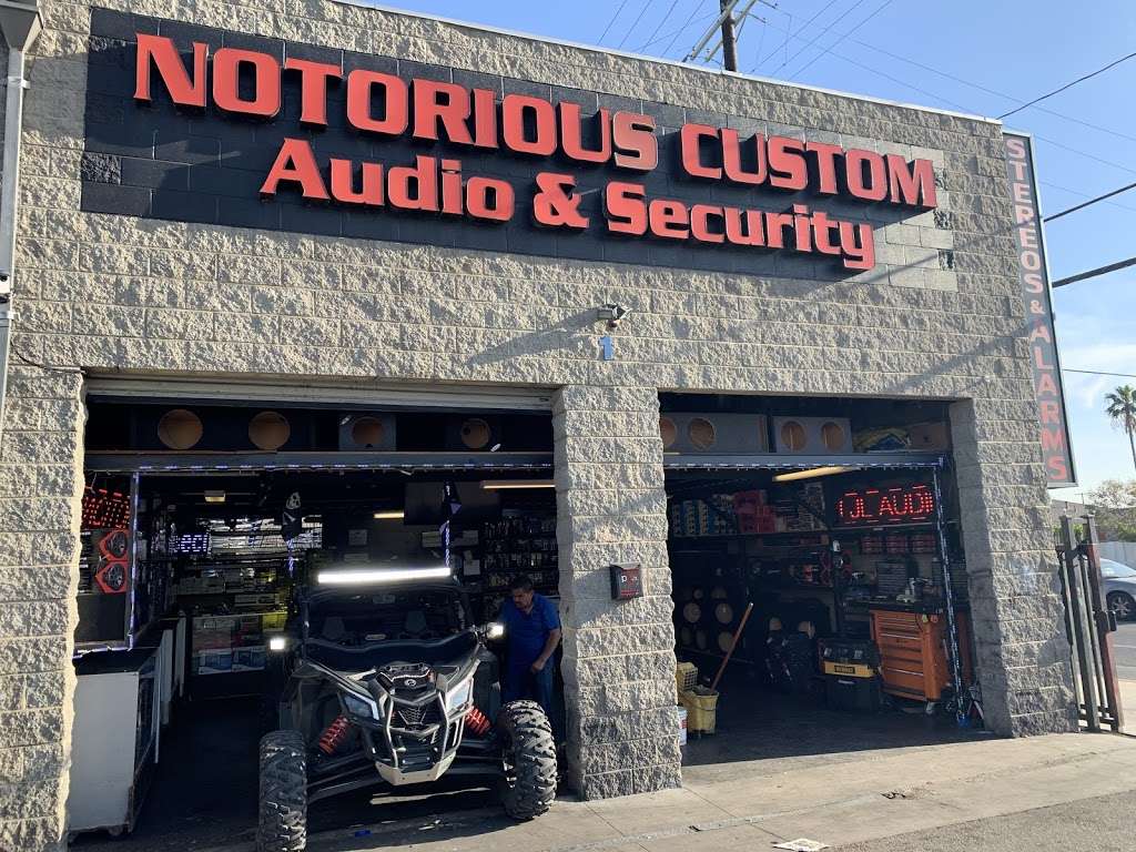 Notorious Custom Audio & Security | 11530 Glenoaks Blvd, Pacoima, CA 91331, USA | Phone: (818) 890-5030