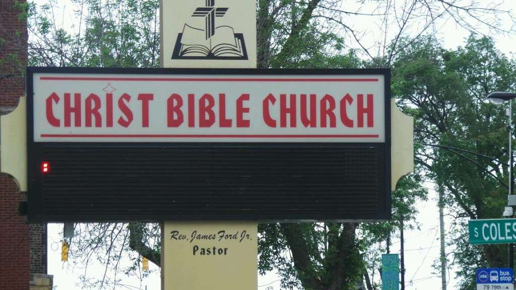 Christ Bible Church | 7877 S Coles Ave, Chicago, IL 60649, USA | Phone: (773) 734-2933