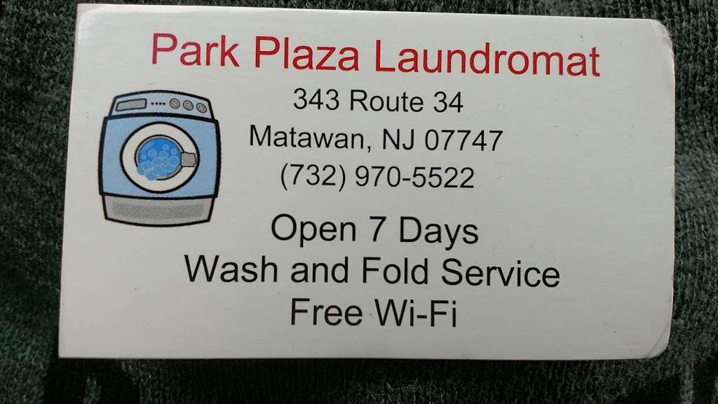 Park Plaza Laundromat | 343 NJ-34, Matawan, NJ 07747, USA | Phone: (732) 970-5522