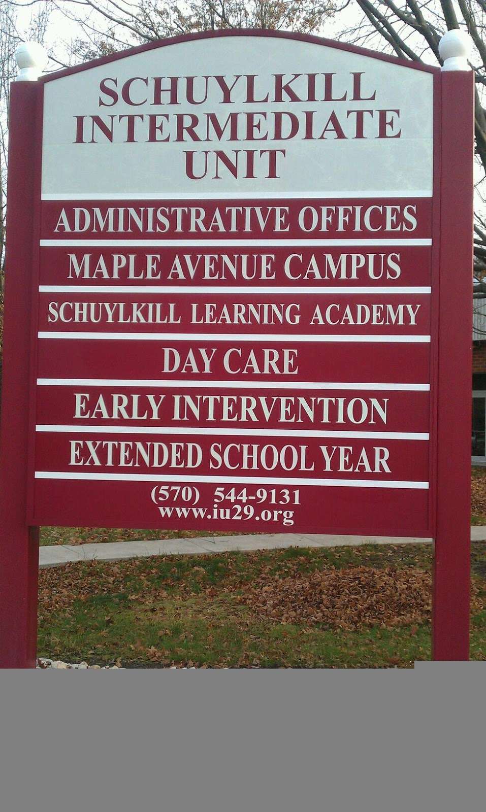 Schuylkill Intermediate Unit 29 | 17 Maple Ave, Pottsville, PA 17901 | Phone: (570) 544-9131