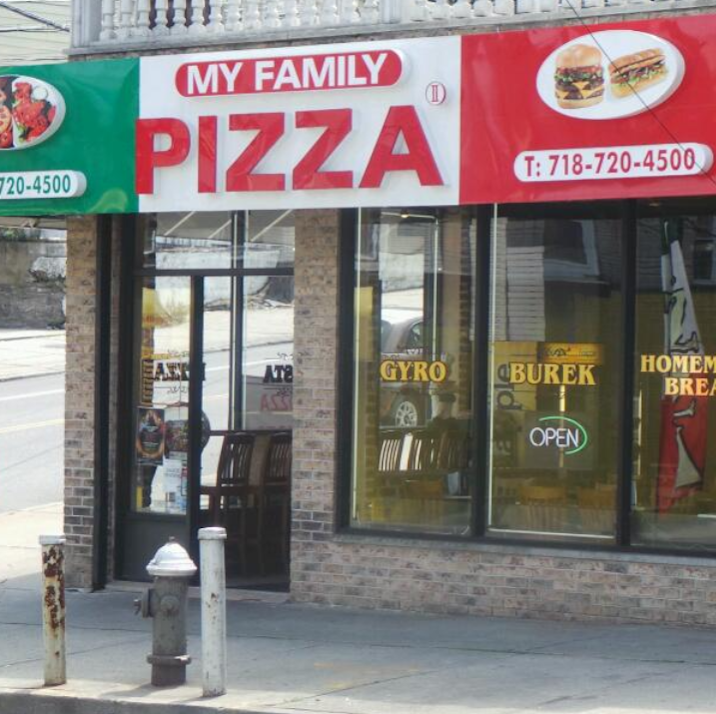My Family Pizza | 340 Victory Blvd, Staten Island, NY 10301, USA | Phone: (718) 720-4500
