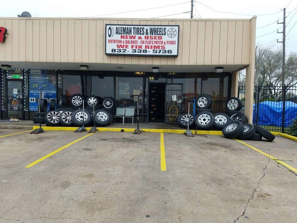 Aleman tires and wheels | 3740 Addicks Clodine Rd, Houston, TX 77082, USA | Phone: (832) 338-5736