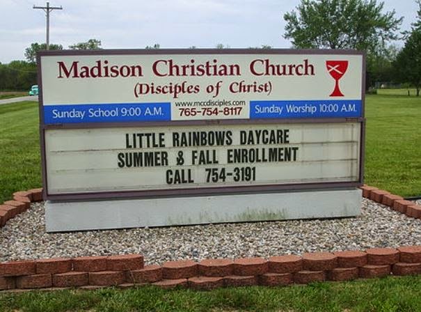 Madison Christian Church | 1015 Sheridan St, Frankton, IN 46044, USA | Phone: (765) 754-8117