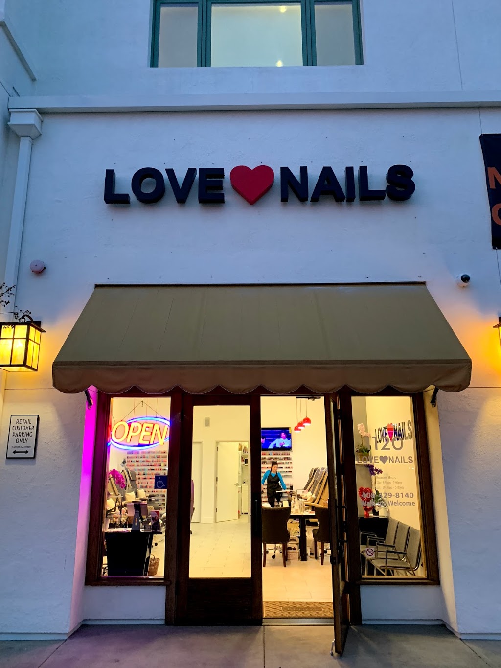 Love Nails | 715 W Hamilton Ave Suite #1120, Campbell, CA 95008, USA | Phone: (408) 565-5565