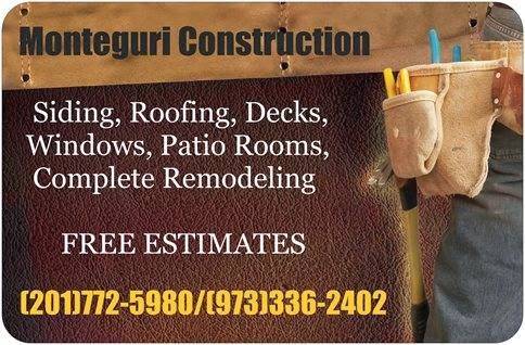 Monteguri Construction | 221 Devon St, Kearny, NJ 07032, USA | Phone: (201) 294-8533