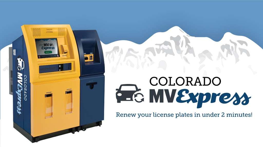Colorado MV Express Kiosk | 13201 Lowell Blvd, Broomfield, CO 80020, USA | Phone: (866) 955-5258
