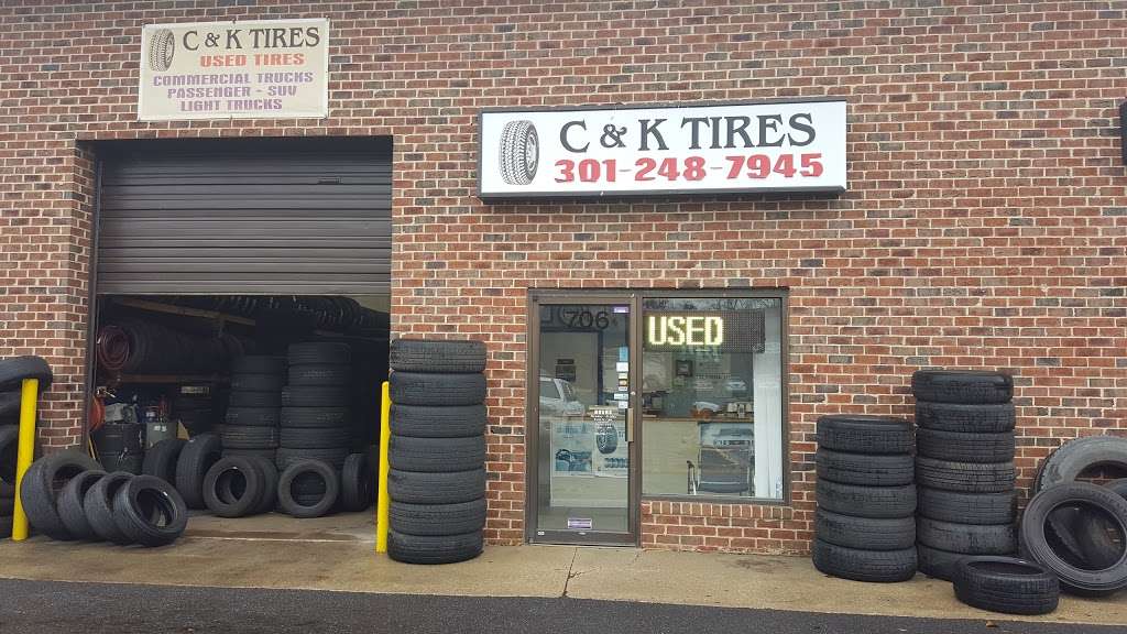 C & K Tires | 706 Cady Dr, Fort Washington, MD 20744, USA | Phone: (301) 248-7945