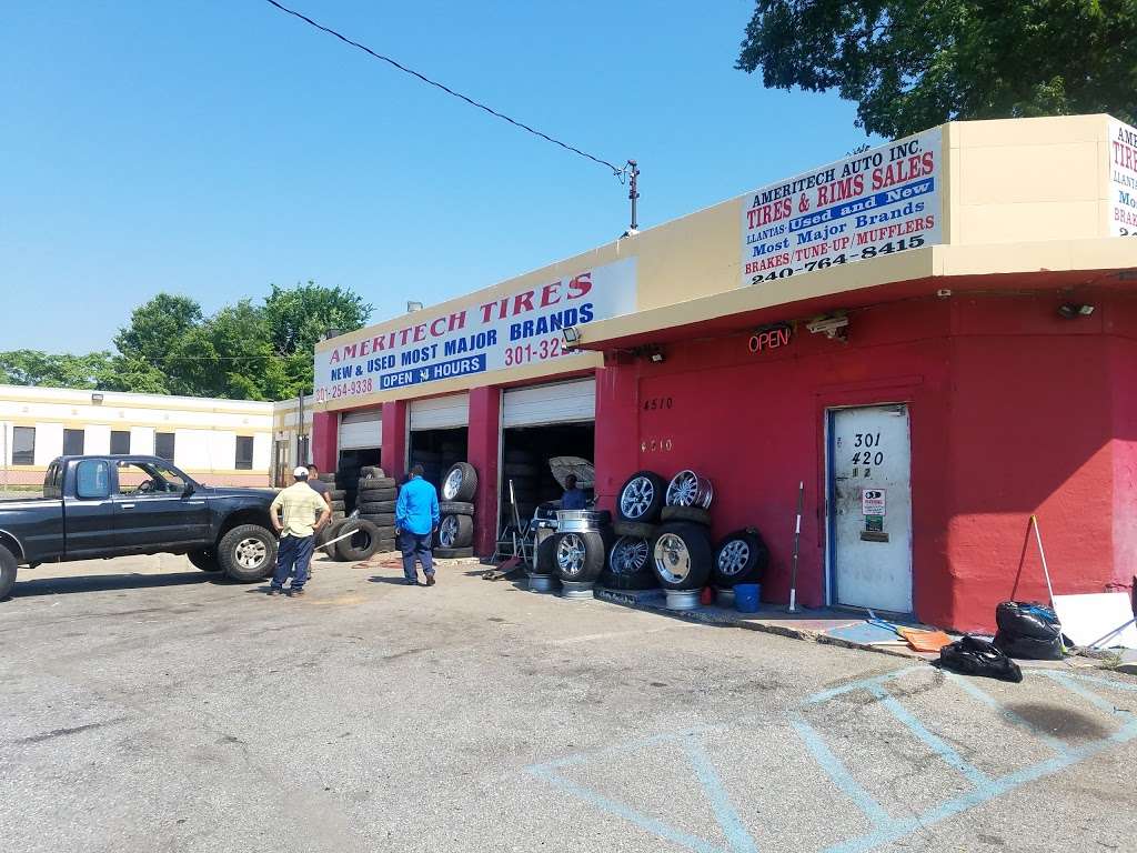 Ameritech Tires Inc. | 4510 Suitland Rd, Suitland, MD 20746 | Phone: (240) 764-8415