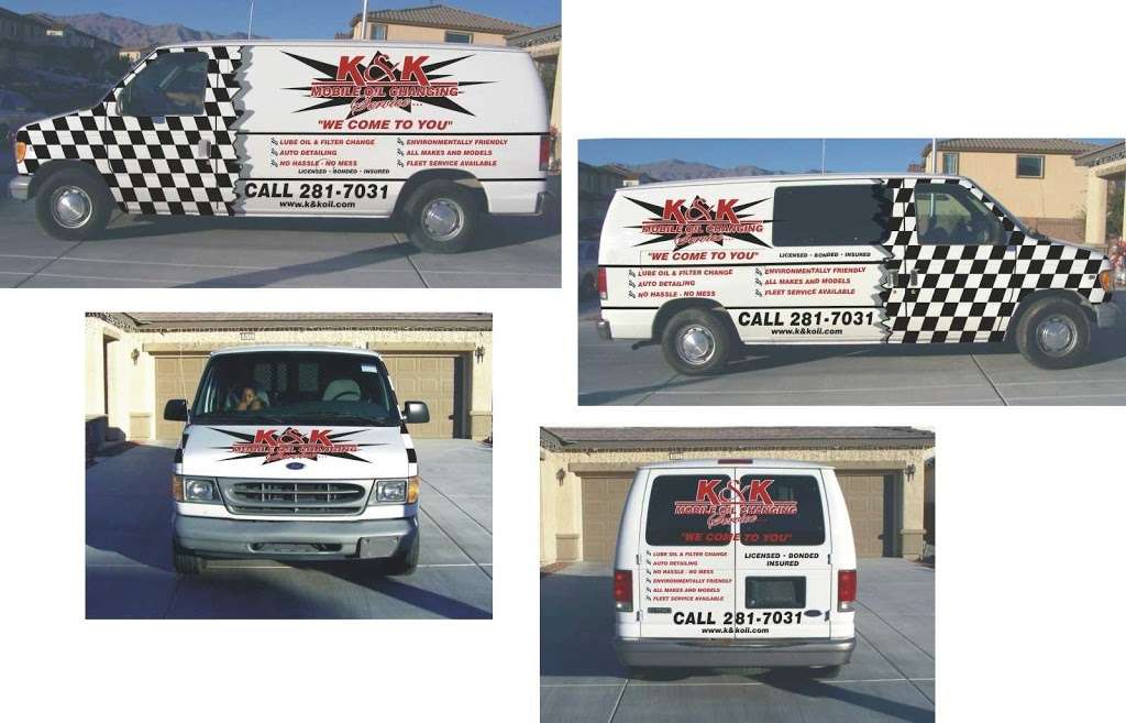 K & K Mobile Oil Service | 1231 Journey Way, North Las Vegas, NV 89031 | Phone: (702) 281-7031