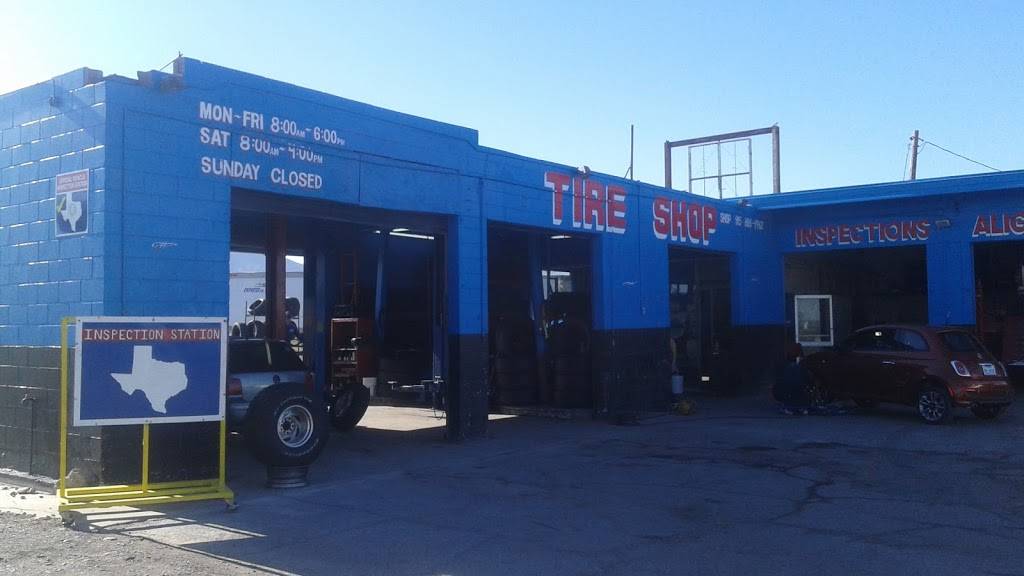 Luge Tire Service | 580 Vinton Rd, Anthony, TX 79821 | Phone: (915) 886-9962