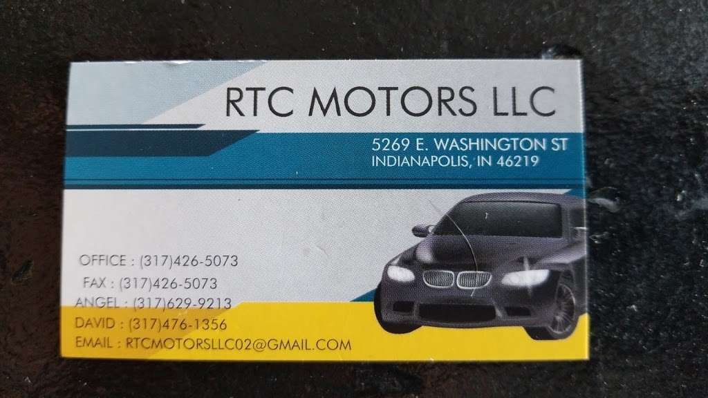 RTC MOTORS | Indianapolis, IN 46219, USA | Phone: (317) 426-5073