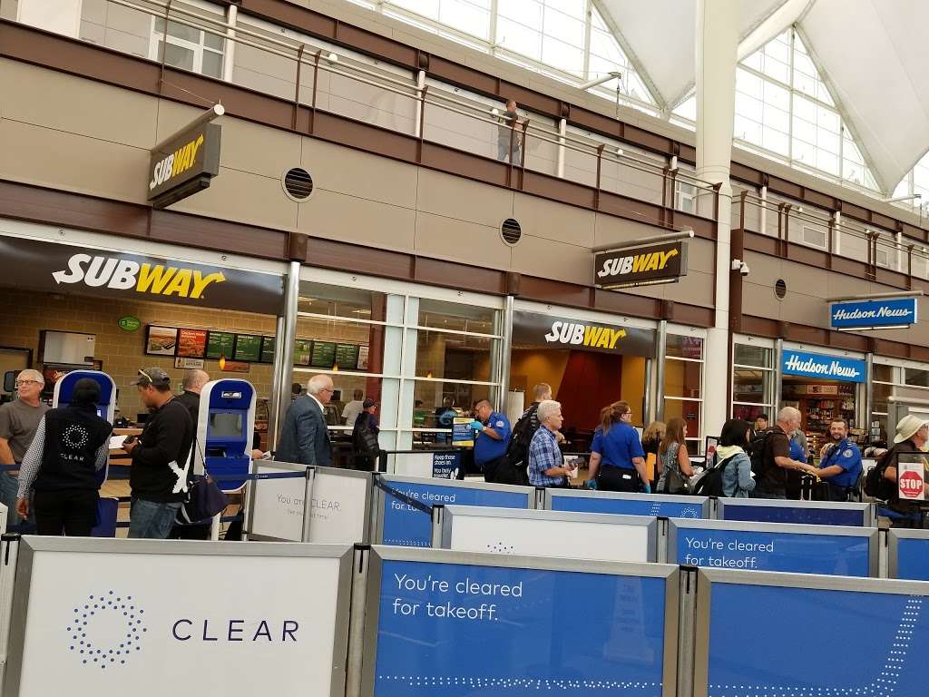 SUBWAY | 8400 Pena Boulevard, Jeppesen terminal, Denver, CO 80249, USA | Phone: (303) 342-6625