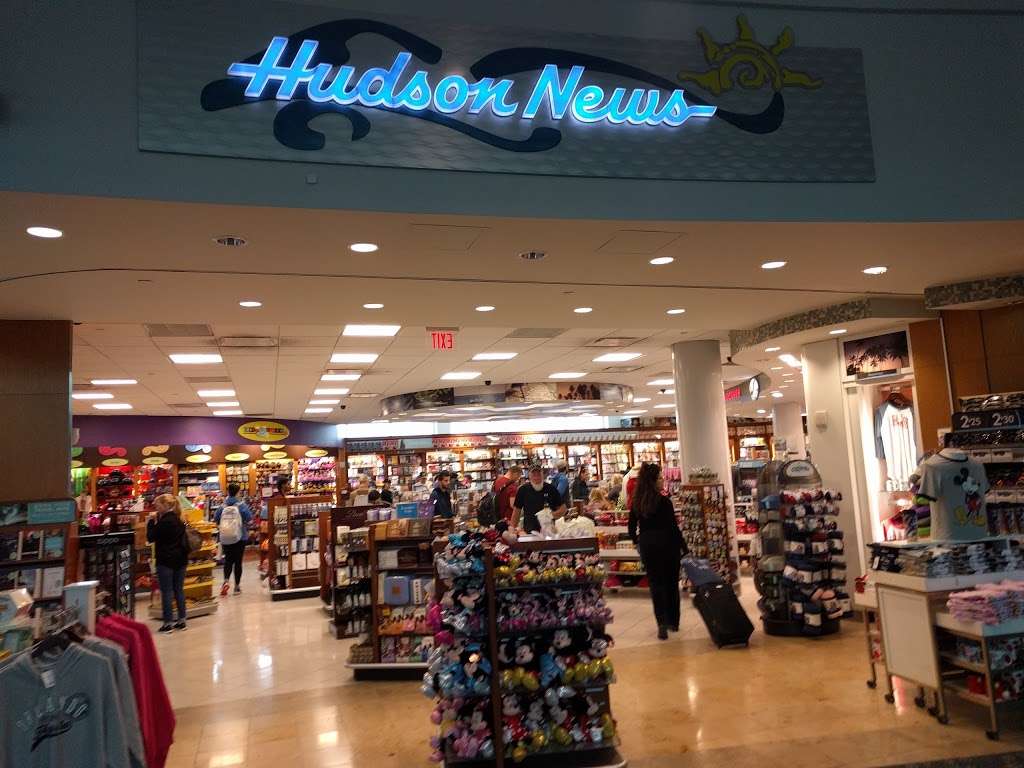 Hudson News | 9737 Orlando International Airport Tram, Orlando, FL 32827, USA | Phone: (407) 825-4154