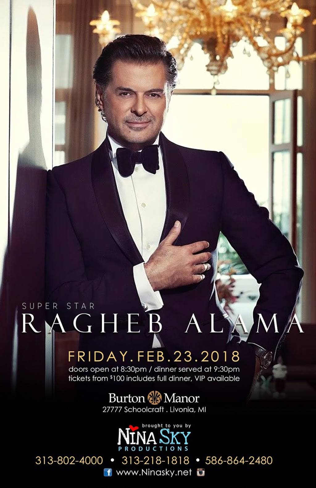 Ragheb Alama Feb 23,2018 Detroit | 4770 Greenfield Rd, Dearborn, MI 48126, USA | Phone: (313) 802-4000