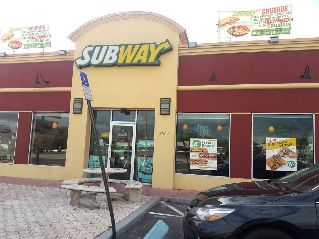 Subway | 2502 N Dale Mabry Hwy, Tampa, FL 33607, USA | Phone: (813) 350-0727