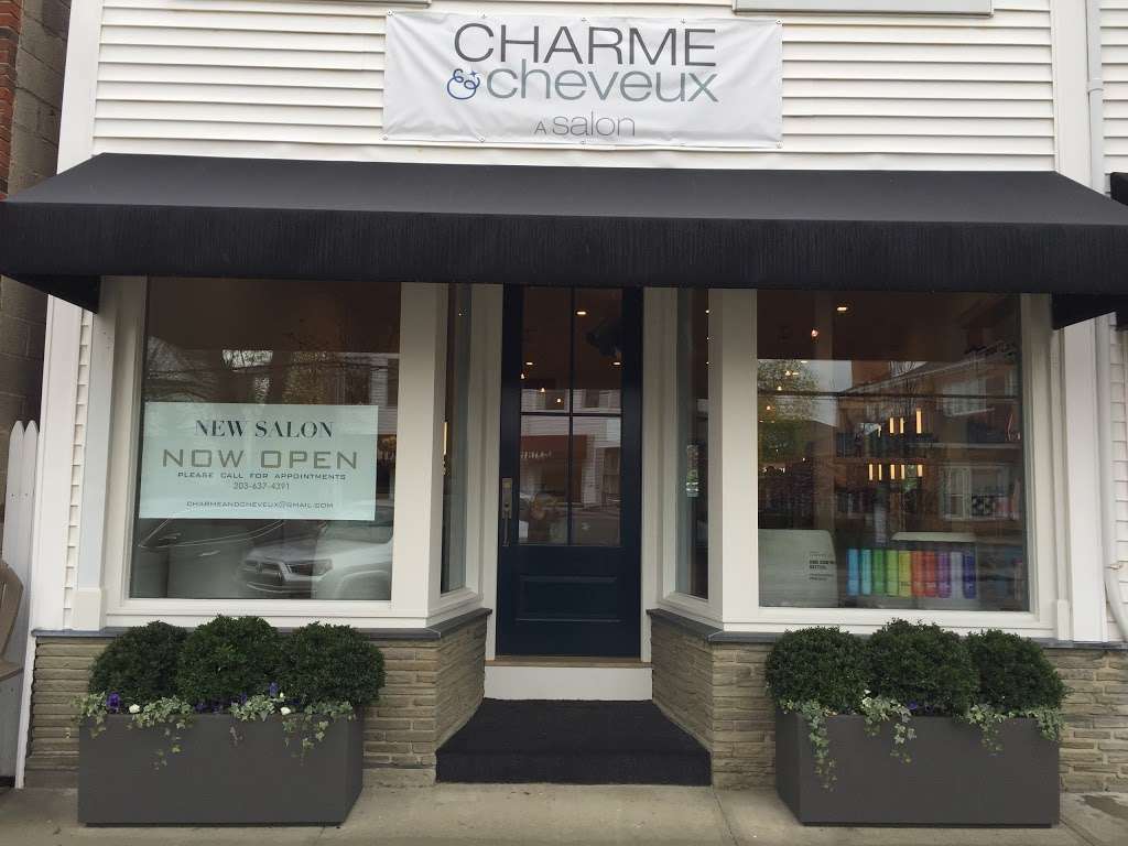 Charme & Cheveux | 1626, 272 Sound Beach Ave, Old Greenwich, CT 06870, USA | Phone: (203) 637-4391