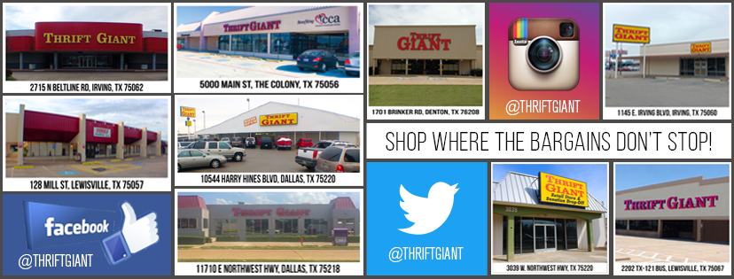 Thrift Giant | 1145 E Irving Blvd, Irving, TX 75060, USA | Phone: (972) 554-2599