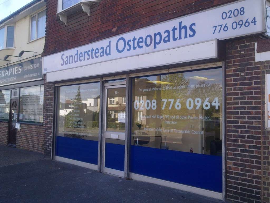 Sanderstead Osteopaths | 88b Limpsfield Rd, South Croydon CR2 9EE, UK | Phone: 020 8776 0964