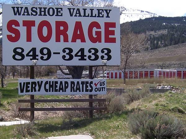 Reno-Washoe Valley Storage | 205 Highway 395 North, New Washoe City, NV 89704, USA | Phone: (775) 996-3320