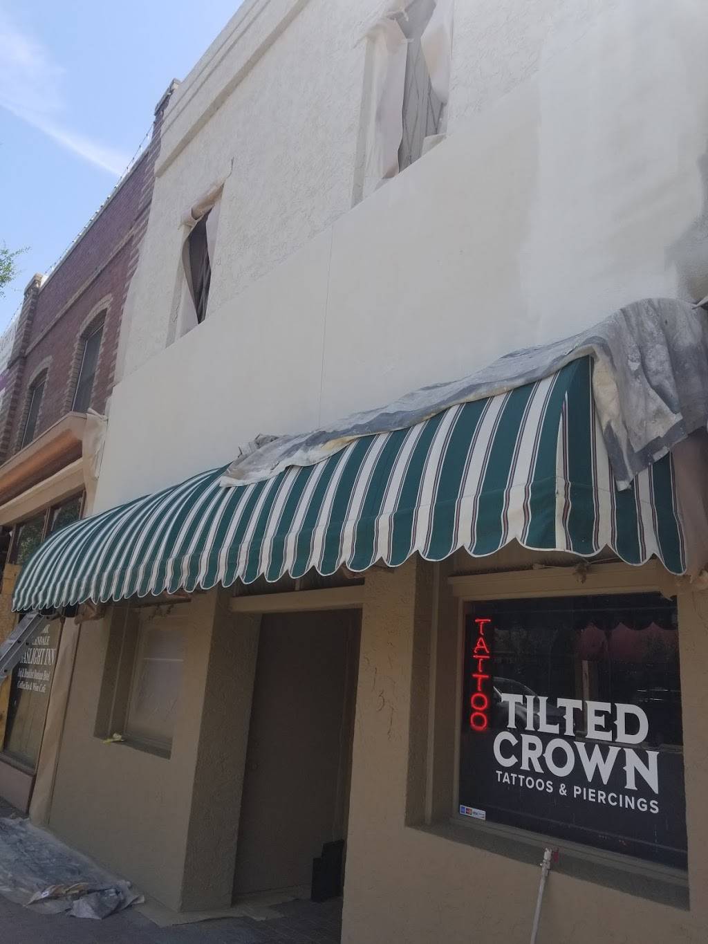 Tilted Crown Tattoos & Piercings | 5757 W Glendale Ave Suite 2, Glendale, AZ 85301, USA | Phone: (623) 328-9777