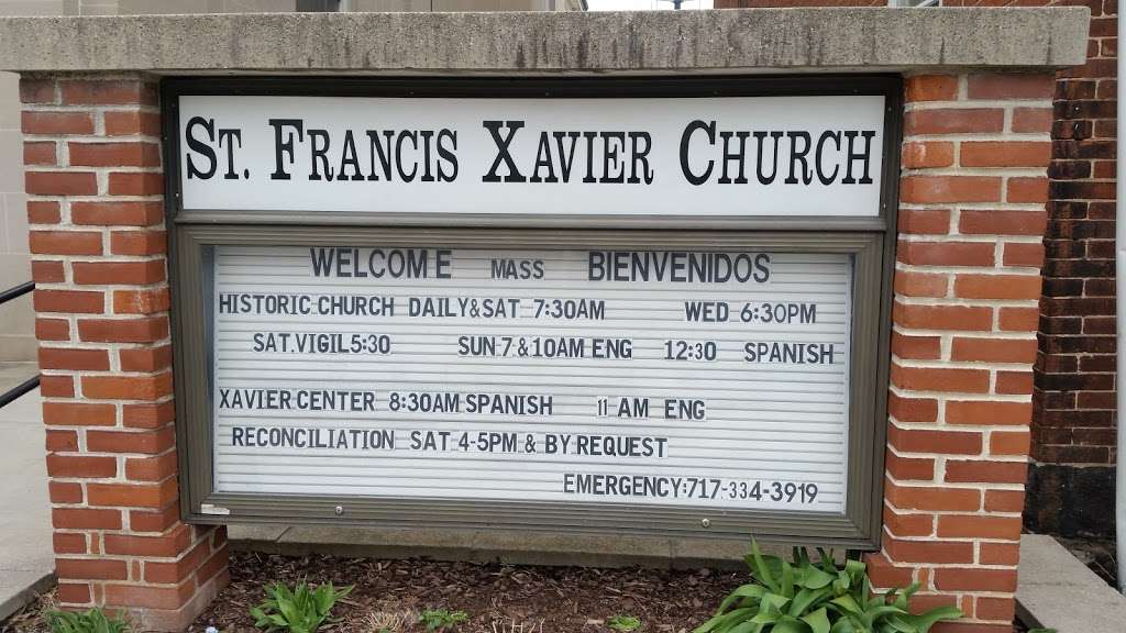 St. Francis Xavier Catholic Church | 25 W High St, Gettysburg, PA 17325, USA | Phone: (717) 334-3919