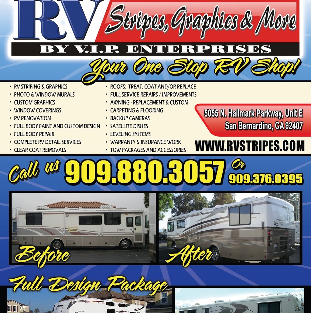 VIP Enterprises | 5055 Hallmark Pkwy, San Bernardino, CA 92407 | Phone: (909) 376-0395
