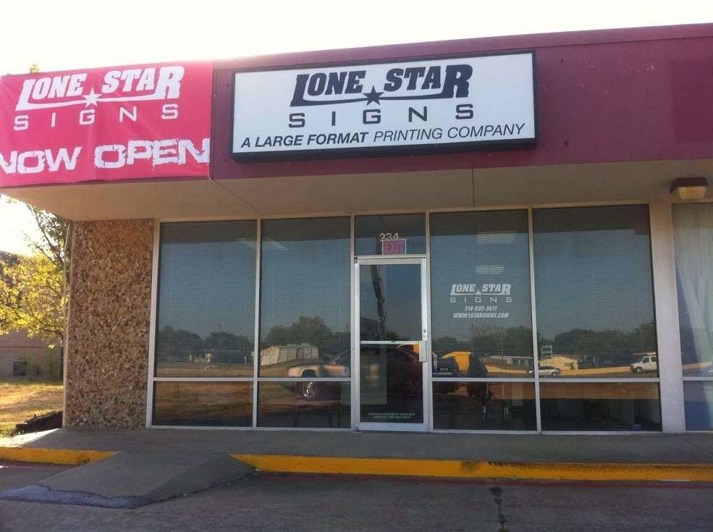 Lone Star Signs | 234 U.S. 67 Frontage Rd, Cedar Hill, TX 75104, USA | Phone: (214) 505-3611