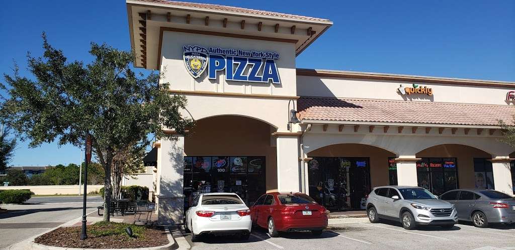 NYPD Pizza at Lake Cay | 8716, 9900 Universal Blvd #100, Orlando, FL 32819, USA | Phone: (407) 992-8990